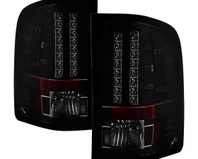 Spyder Auto Black Smoke LED Taillights for Chevrolet Silverado 1500 2007-2013