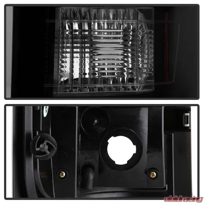 Spyder Auto Black Smoke LED Taillights for Chevrolet Silverado 1500 2007-2013 - ALT-YD-CS07-LED-BSM
