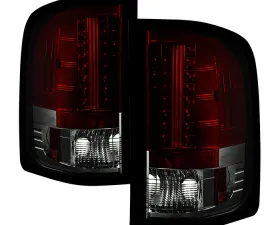 Spyder Auto Red Smoke LED Taillights for Chevrolet Silverado 1500 2007-2013