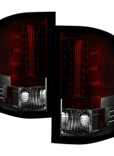 Spyder Auto Red Smoke LED Taillights for Chevrolet Silverado 1500 2007-2013                                     - ALT-YD-CS07-LED-RS - Image 12