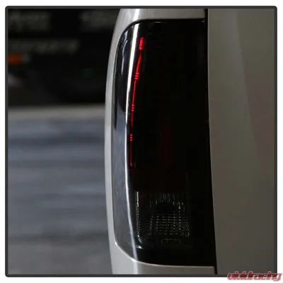 Spyder Auto Red Smoke LED Taillights for Chevrolet Silverado 1500 2007-2013 - ALT-YD-CS07-LED-RS