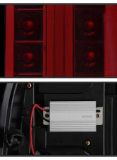 Spyder Auto Red Smoke LED Taillights for Chevrolet Silverado 1500 2007-2013                                     - ALT-YD-CS07-LED-RS - Image 3