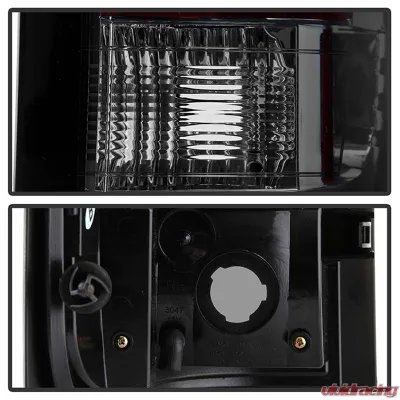 Spyder Auto Red Smoke LED Taillights for Chevrolet Silverado 1500 2007-2013 - ALT-YD-CS07-LED-RS