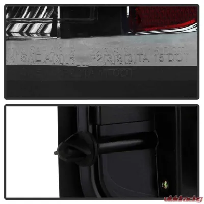 Spyder Auto Red Smoke LED Taillights for Chevrolet Silverado 1500 2007-2013 - ALT-YD-CS07-LED-RS