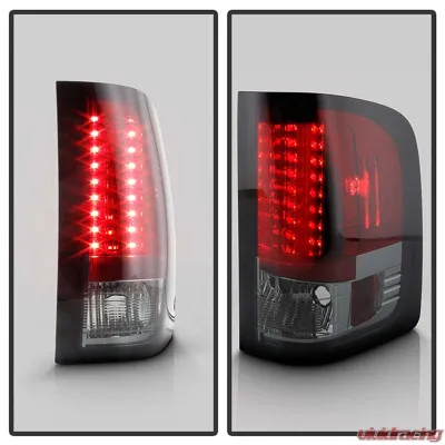 Spyder Auto Red Smoke LED Taillights for Chevrolet Silverado 1500 2007-2013 - ALT-YD-CS07-LED-RS