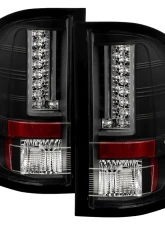 Spyder Auto Black LED Version 2 Taillights for Chevrolet Silverado 1500 2007-2013                                     - ALT-YD-CS07V2-LED-BK - Image 16