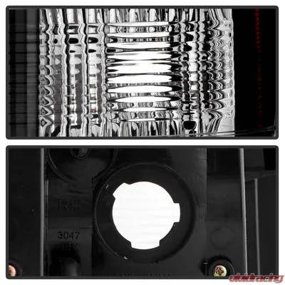 Spyder Auto Black LED Version 2 Taillights for Chevrolet Silverado 1500 2007-2013 - ALT-YD-CS07V2-LED-BK