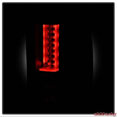 Spyder Auto Black LED Version 2 Taillights for Chevrolet Silverado 1500 2007-2013 - ALT-YD-CS07V2-LED-BK
