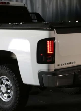 Spyder Auto Black LED Version 2 Taillights for Chevrolet Silverado 1500 2007-2013                                     - ALT-YD-CS07V2-LED-BK - Image 13