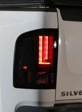 Spyder Auto Black LED Version 2 Taillights for Chevrolet Silverado 1500 2007-2013                                     - ALT-YD-CS07V2-LED-BK - Image 14