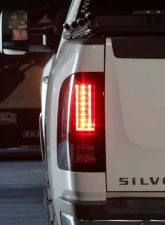 Spyder Auto Black LED Version 2 Taillights for Chevrolet Silverado 1500 2007-2013                                     - ALT-YD-CS07V2-LED-BK - Image 15