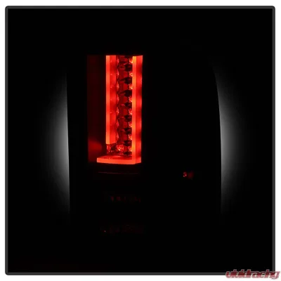 Spyder Auto Version 2 LED Tail Lights Black for 2007-2013 Chevrolet Silverado - ALT-YD-CS07V2-LED-BSM