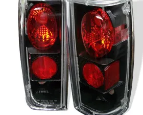 Spyder Auto Black Euro Style Taillights for Oldsmobile Bravada 1991-1994