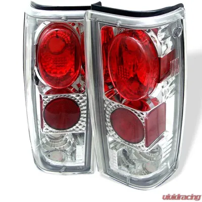 Spyder Auto Chrome Euro Style Taillights for Oldsmobile Bravada 1991-1994 - ALT-YD-CS1082-C