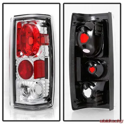 Spyder Auto Chrome Euro Style Taillights for Oldsmobile Bravada 1991-1994 - ALT-YD-CS1082-C