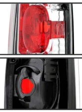 Spyder Auto Chrome Euro Style Taillights for Oldsmobile Bravada 1991-1994                                     - ALT-YD-CS1082-C - Image 3