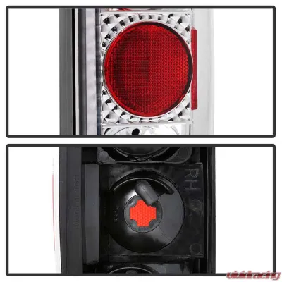 Spyder Auto Chrome Euro Style Taillights for Oldsmobile Bravada 1991-1994 - ALT-YD-CS1082-C