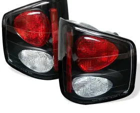 Spyder Auto Black Euro Style Taillights for Isuzu Hombre 1996-2000, LED Design