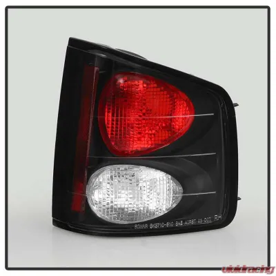 Spyder Auto Black Euro Style Taillights for Isuzu Hombre 1996-2000, LED Design - ALT-YD-CS1094-BK