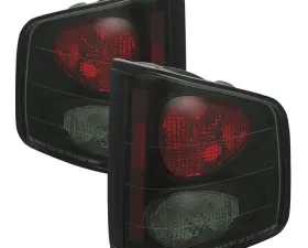 Spyder Auto Black Smoke Euro Style Taillights for Isuzu Hombre 1996-2000