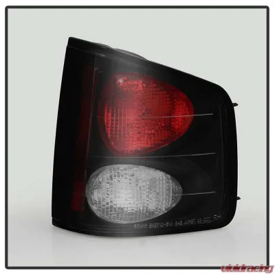 Spyder Auto Black Smoke Euro Style Taillights for Isuzu Hombre 1996-2000 - ALT-YD-CS1094-BSM