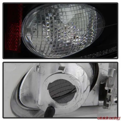 Spyder Auto Black Smoke Euro Style Taillights for Isuzu Hombre 1996-2000 - ALT-YD-CS1094-BSM