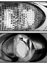 Spyder Auto Chrome Euro Style Taillights for Isuzu Hombre 1996-2000 ALT-YD-CS1094-C                                     - ALT-YD-CS1094-C - Image 5