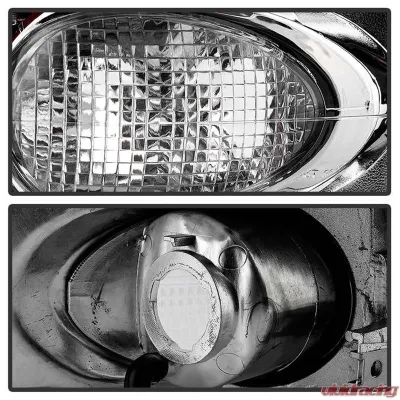 Spyder Auto Chrome Euro Style Taillights for Isuzu Hombre 1996-2000 ALT-YD-CS1094-C - ALT-YD-CS1094-C