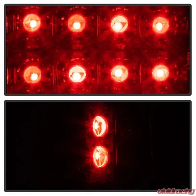 Spyder Auto Black LED Taillights for Isuzu Hombre 1996-2000, ALT-YD-CS1094-LED-BK - ALT-YD-CS1094-LED-BK