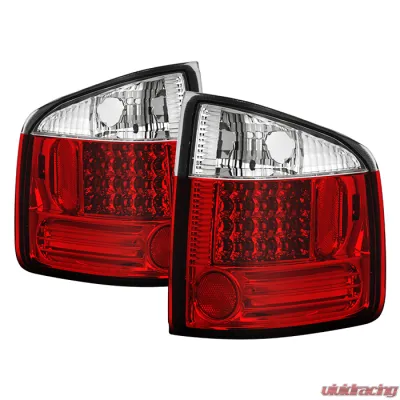 Spyder Auto Red Clear LED Taillights for Isuzu Hombre 1996-2000, Durable Design - ALT-YD-CS1094-LED-RC