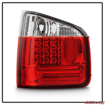 Spyder Auto Red Clear LED Taillights for Isuzu Hombre 1996-2000, Durable Design - ALT-YD-CS1094-LED-RC