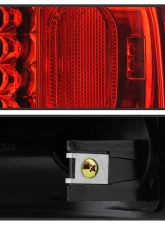 Spyder Auto Red Clear LED Taillights for Isuzu Hombre 1996-2000, Durable Design                                     - ALT-YD-CS1094-LED-RC - Image 6