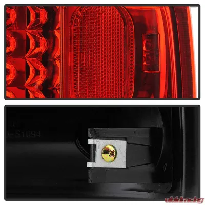 Spyder Auto Red Clear LED Taillights for Isuzu Hombre 1996-2000, Durable Design - ALT-YD-CS1094-LED-RC