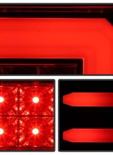 Spyder Auto Black Smoke LED Taillights with Light Bar for 2015-2016 Chevrolet Silverado 3500HD Dually                                     - ALT-YD-CS14-LBLED-BSM - Image 7