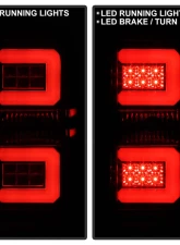 Spyder Auto Black Smoke LED Taillights with Light Bar for 2015-2016 Chevrolet Silverado 3500HD Dually                                     - ALT-YD-CS14-LBLED-BSM - Image 9