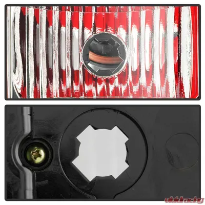 Spyder Auto Red Clear LED Taillights with Light Bar for 2015-2016 Chevrolet Silverado 3500HD Dually - ALT-YD-CS14-LBLED-RC