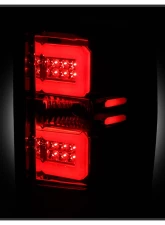 Spyder Auto Red Clear LED Taillights with Light Bar for 2015-2016 Chevrolet Silverado 3500HD Dually                                     - ALT-YD-CS14-LBLED-RC - Image 6