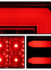 Spyder Auto Red Clear LED Taillights with Light Bar for 2015-2016 Chevrolet Silverado 3500HD Dually                                     - ALT-YD-CS14-LBLED-RC - Image 7