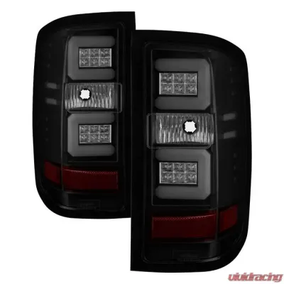 Spyder Auto LED Tail Lights Black Smoke for 2016-2017 Chevrolet Silverado 1500 - ALT-YD-CS16-LED-BSM