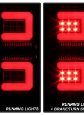 Spyder Auto LED Tail Lights Black Smoke for 2016-2017 Chevrolet Silverado 1500                                     - ALT-YD-CS16-LED-BSM - Image 9
