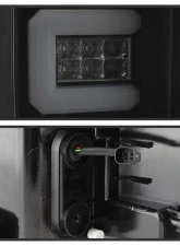Spyder Auto LED Tail Lights Black Smoke for 2016-2017 Chevrolet Silverado 1500                                     - ALT-YD-CS16-LED-BSM - Image 4