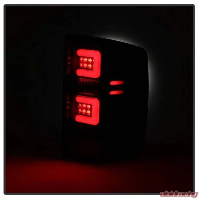 Spyder Auto LED Tail Lights Black Smoke for 2016-2017 Chevrolet Silverado 1500 - ALT-YD-CS16-LED-BSM