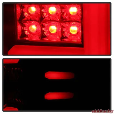 Spyder Auto LED Tail Lights Black Smoke for 2016-2017 Chevrolet Silverado 1500 - ALT-YD-CS16-LED-BSM