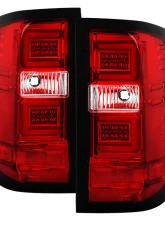 Spyder Auto LED Tail Lights Red Clear for Chevrolet Silverado 2016-2017                                     - ALT-YD-CS16-LED-RC - Image 10