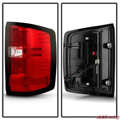 Spyder Auto LED Tail Lights Red Clear for Chevrolet Silverado 2016-2017 - ALT-YD-CS16-LED-RC