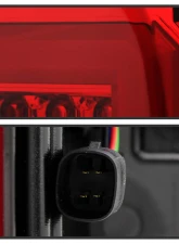 Spyder Auto LED Tail Lights Red Clear for Chevrolet Silverado 2016-2017                                     - ALT-YD-CS16-LED-RC - Image 3