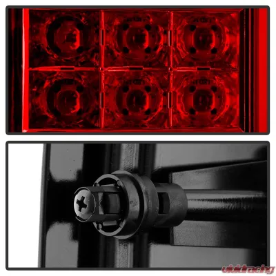 Spyder Auto LED Tail Lights Red Clear for Chevrolet Silverado 2016-2017 - ALT-YD-CS16-LED-RC
