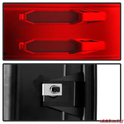 Spyder Auto LED Tail Lights Red Clear for Chevrolet Silverado 2016-2017 - ALT-YD-CS16-LED-RC