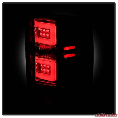 Spyder Auto LED Tail Lights Red Clear for Chevrolet Silverado 2016-2017 - ALT-YD-CS16-LED-RC