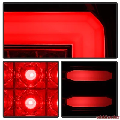 Spyder Auto LED Tail Lights Red Clear for Chevrolet Silverado 2016-2017 - ALT-YD-CS16-LED-RC